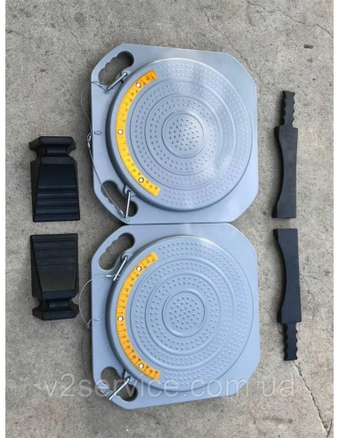 3D Стенд "розвал-сходження" Johaham JWA717 з фіксованою балкою