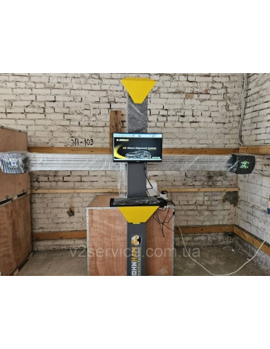 3D Стенд "розвал-сходження" Johaham JWA717 з фіксованою балкою